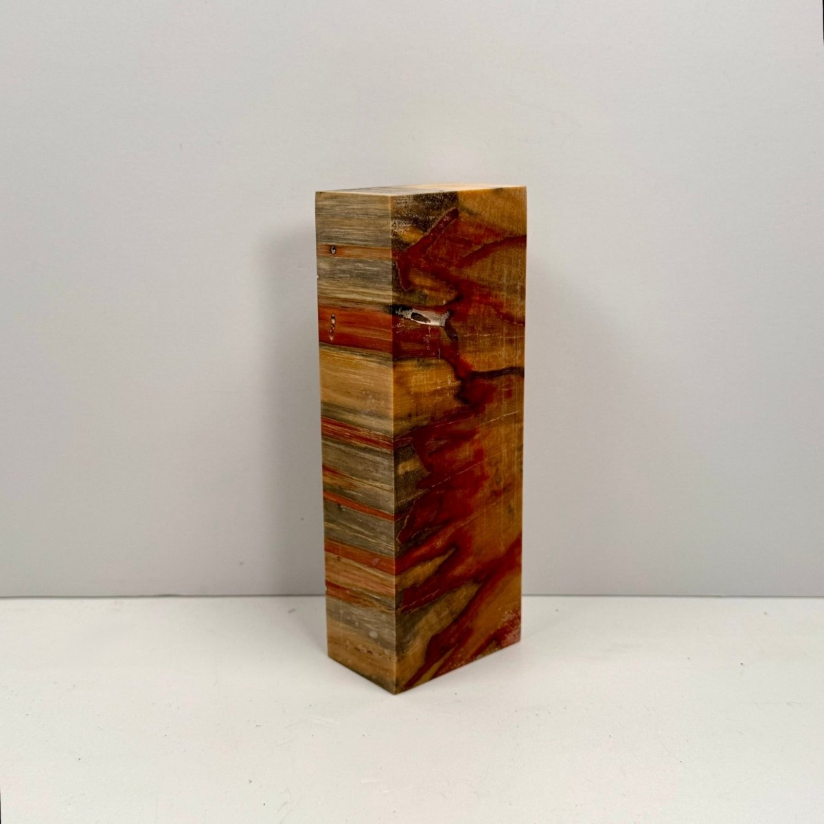 X - Cut Flame Box Elder Block - Bargain Bin - RockSolid Scales - 