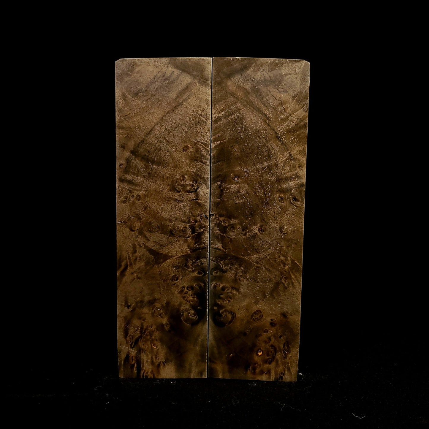 #1012 - OD Green Box Elder Burl - RockSolid Scales -