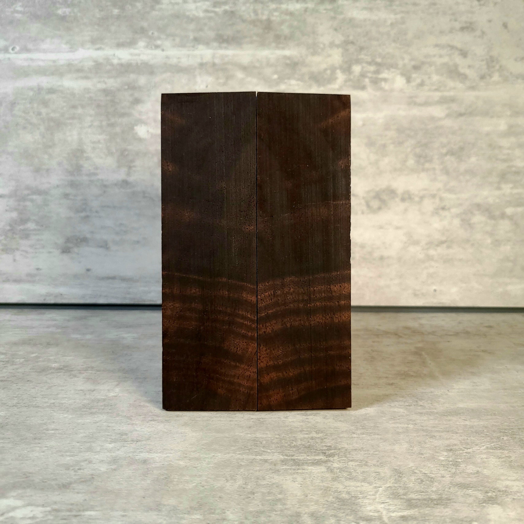 #2096 - Figured Claro Walnut - K&G Stabilized - Bargain Bin - RockSolid Scales -