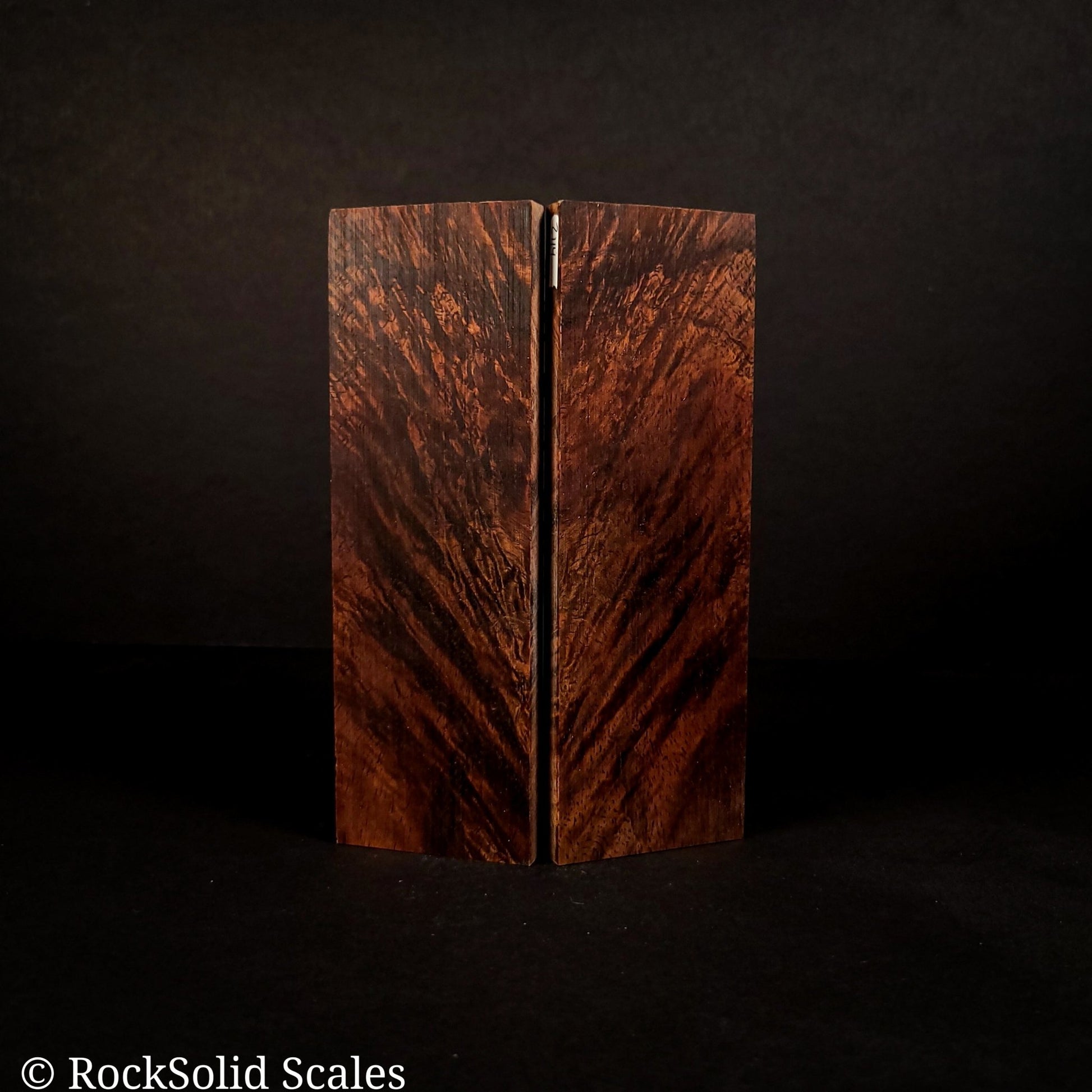 #2114 - Preposterous Curly Koa - K&G Stabilized - RockSolid Scales -