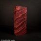 #2117 - Magenta Curly Redwood - K&G Stabilized - RockSolid Scales -