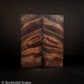 #2126 - Sinister Curly Redwood - K&G Stabilized - RockSolid Scales -