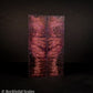 #2128 - Violet and Blue Double Dye Redwood Burl - K&G Stabilized - RockSolid Scales -