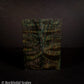 #2134 - Teal Dyed Curly Redwood - K&G Stabilized - RockSolid Scales -