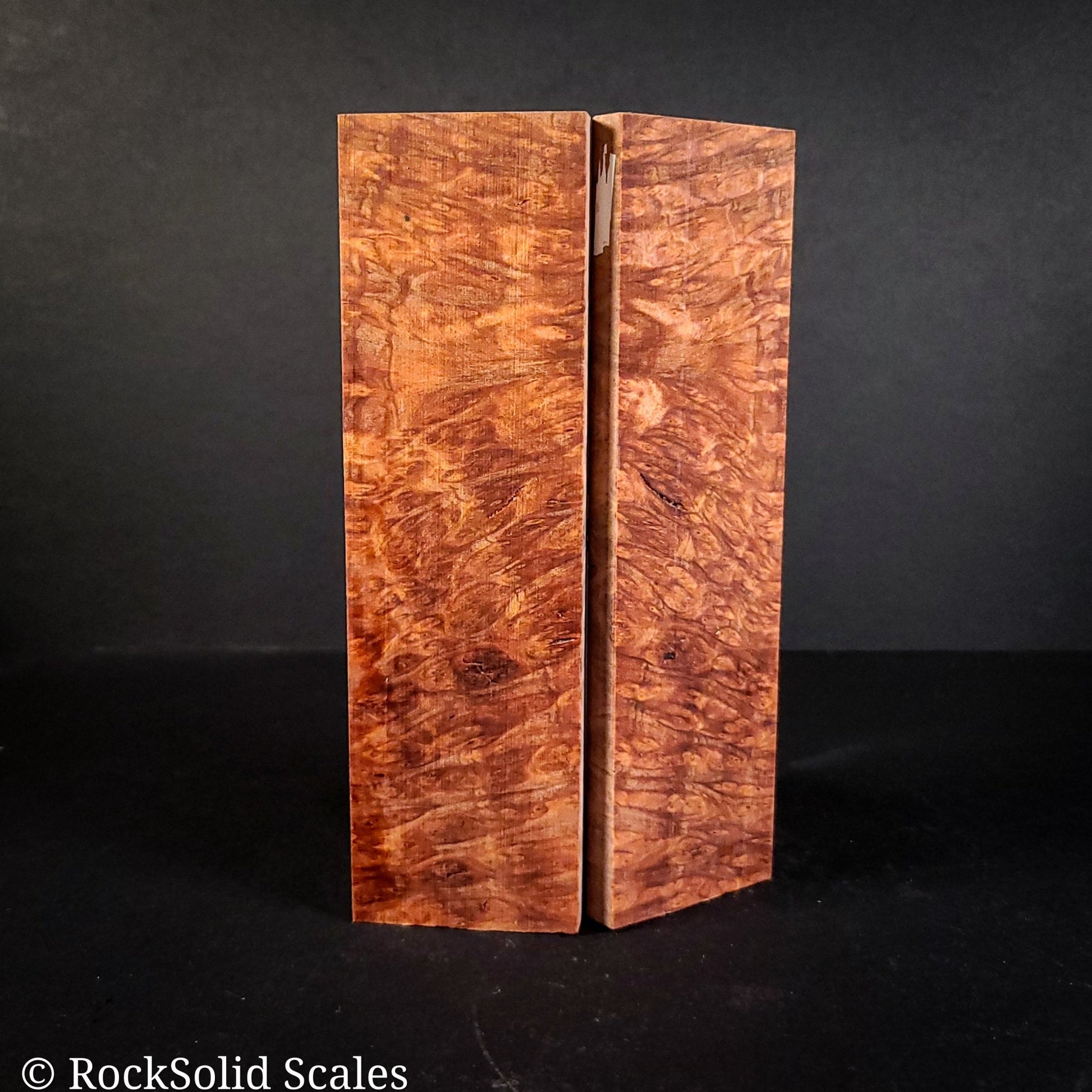#2152 - Redwood Burl - K&G Stabilized - RockSolid Scales -