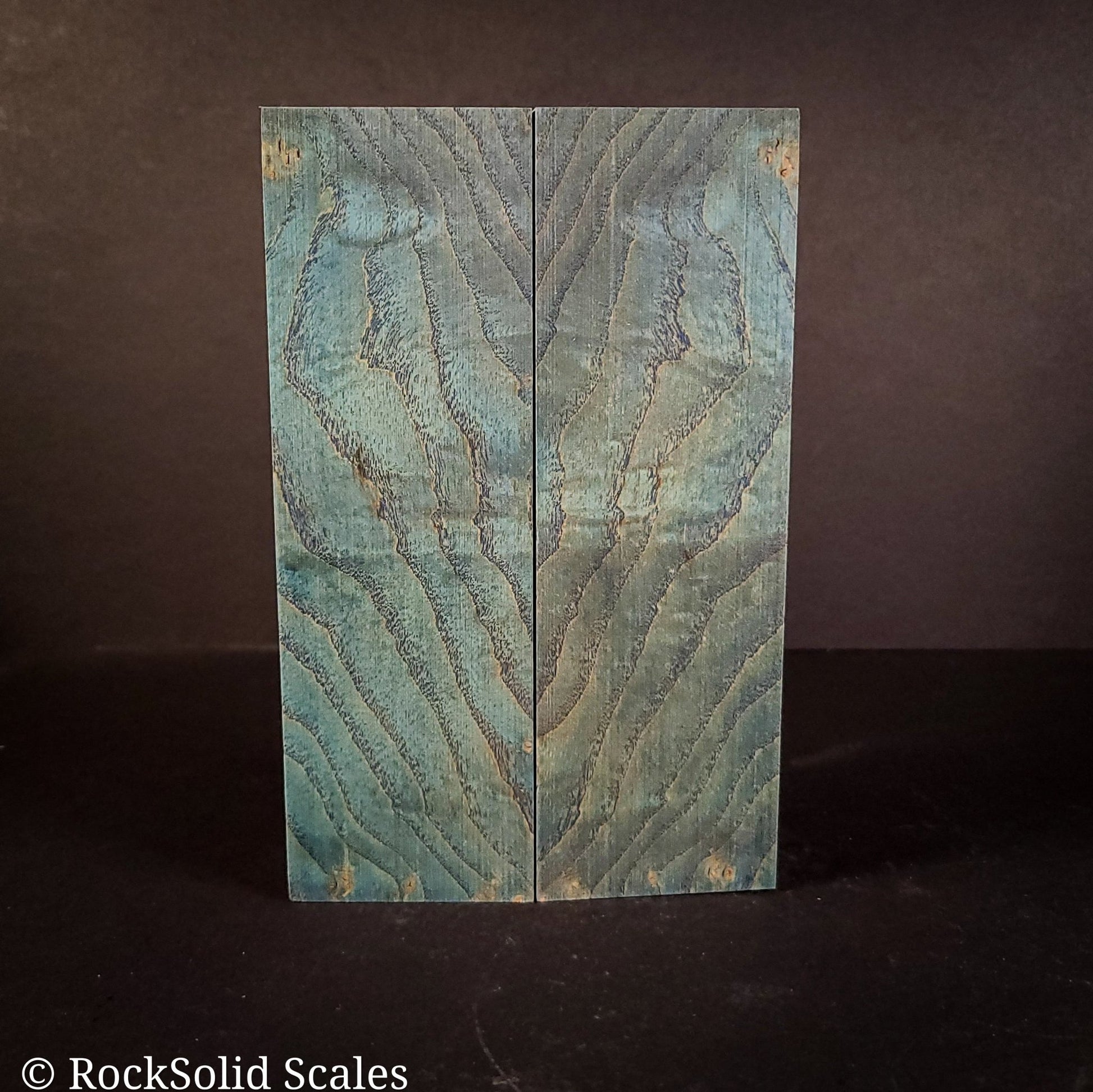 #2155 - Tru-Blue Curly Ash - RockSolid Scales -