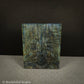 #2306 - Blue an Orange Double Dyed Curly, Spalted Maple - RockSolid Scales -