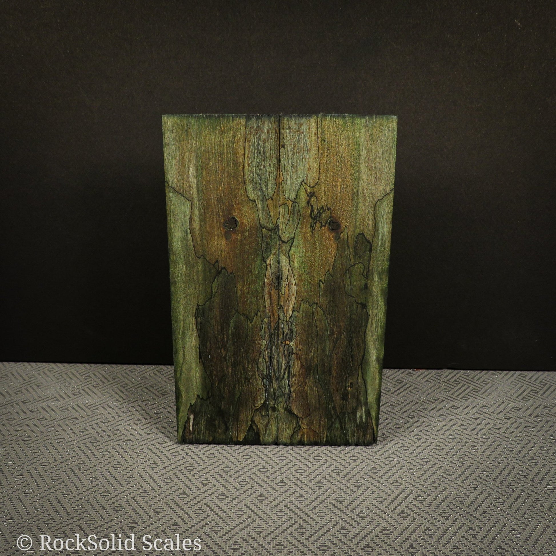#2308 - Green Spalted Maple - Bargain Bin - RockSolid Scales -