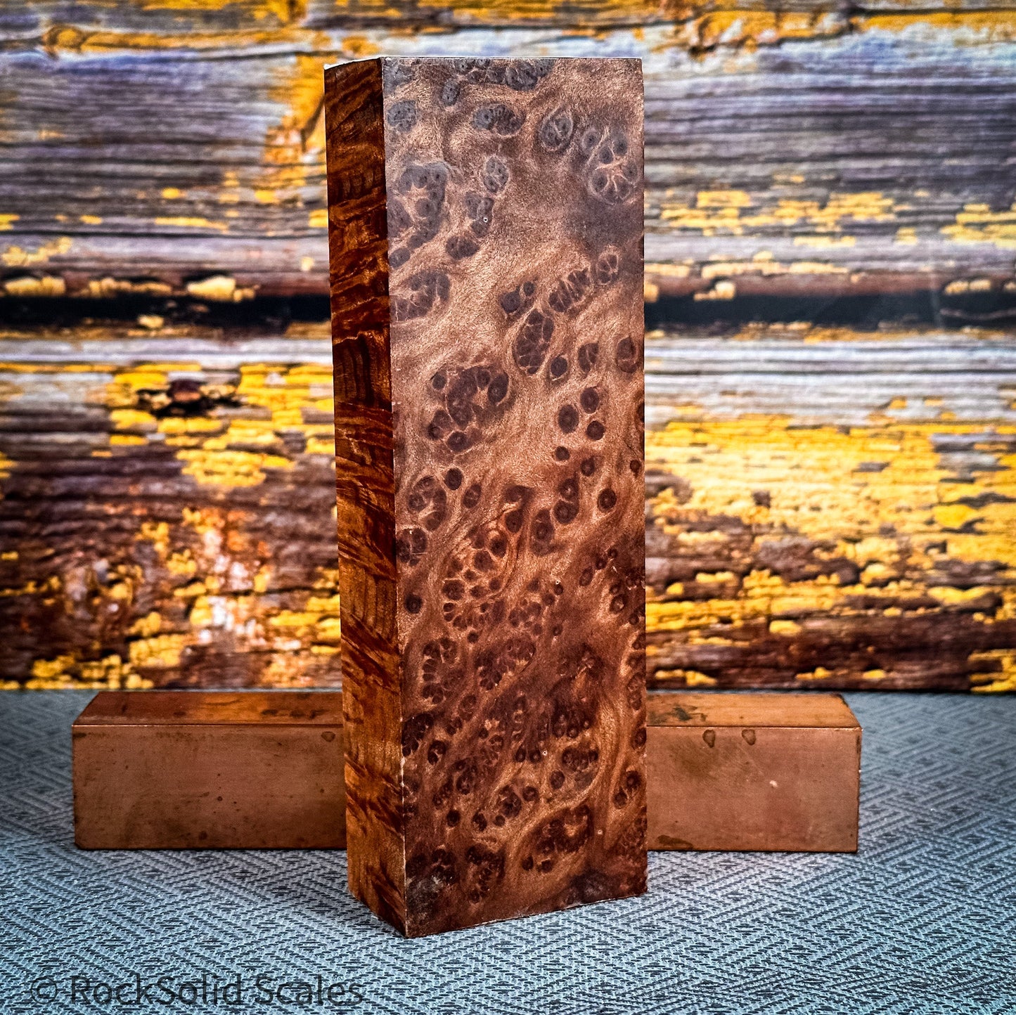 #2329 - Redwood Burl Block - RockSolid Scales -