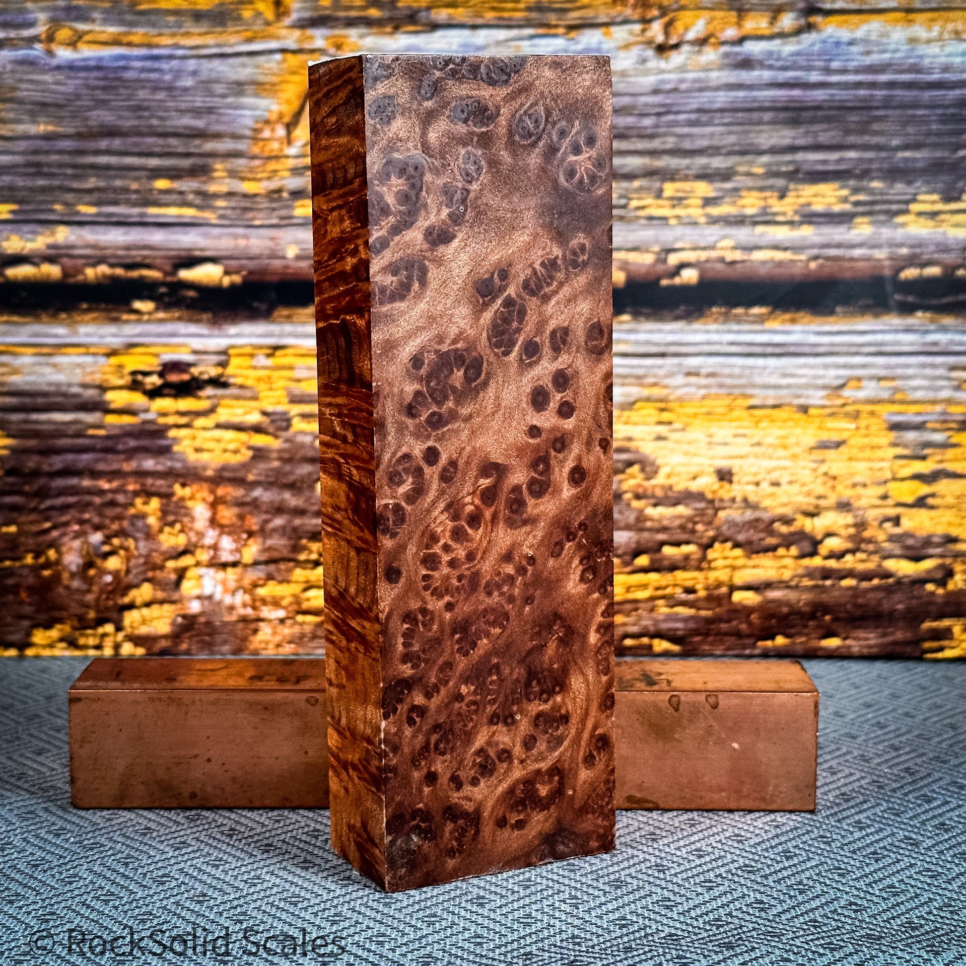 #2329 - Redwood Burl Block - RockSolid Scales -