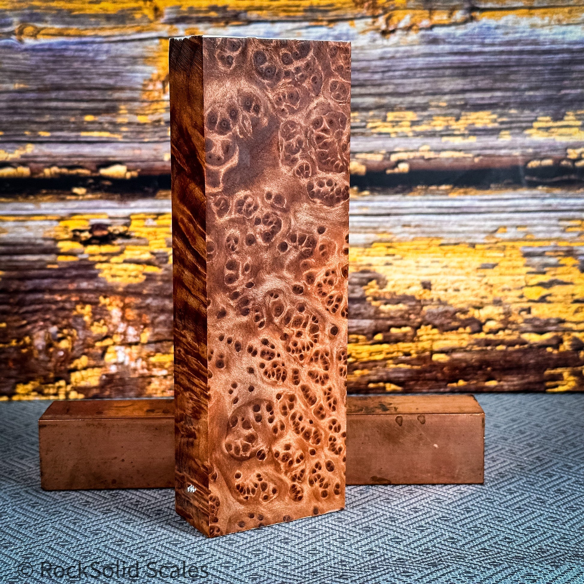 #2329 - Redwood Burl Block - RockSolid Scales -