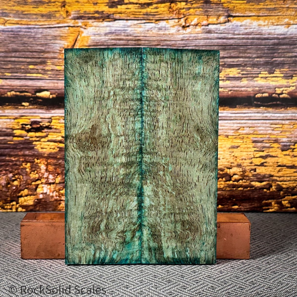 #2350 - Teal Curly Mango - RockSolid Scales -