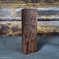 #2370 - Exhibition Grade Curly Walnut Block - K&G Stabilized - RockSolid Scales -