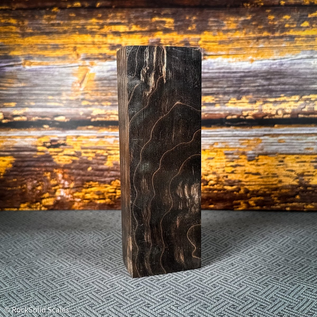 #2406 - Phamtom Grey Quilted Maple Block - Bargain Bin - RockSolid Scales -