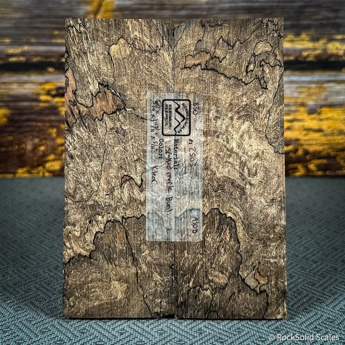 #2503 - Spalted Maple Burl - Bargain Bin - RockSolid Scales -