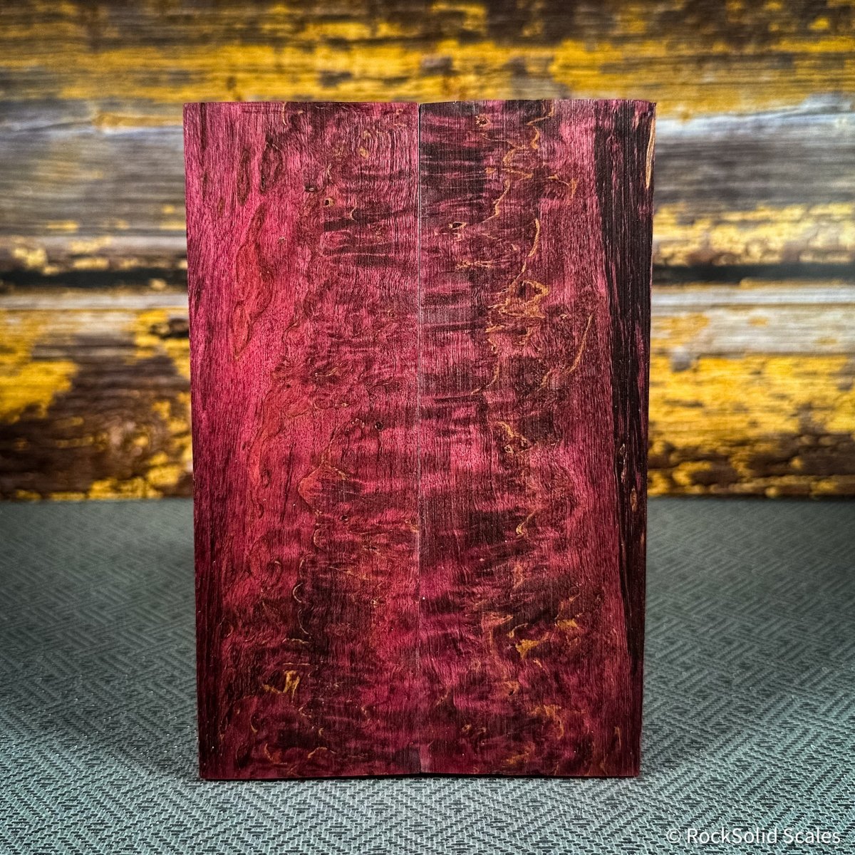 #2510 - Magenta Masur (Karelian) Birch - RockSolid Scales -