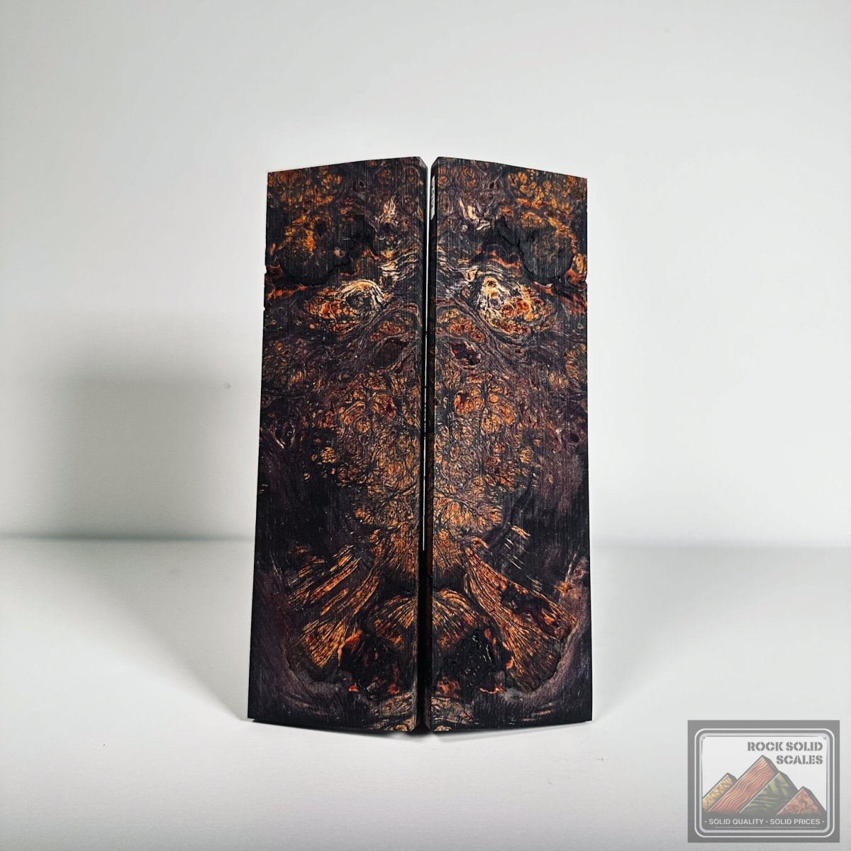 #2518 - Sinister Yellow Cedar Burl - RockSolid Scales -