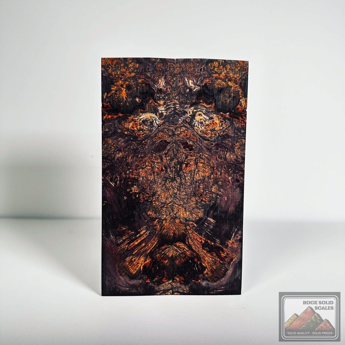 #2518 - Sinister Yellow Cedar Burl - RockSolid Scales -