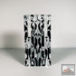 #2544 - Black and White Swirl Acrylic - RockSolid Scales -
