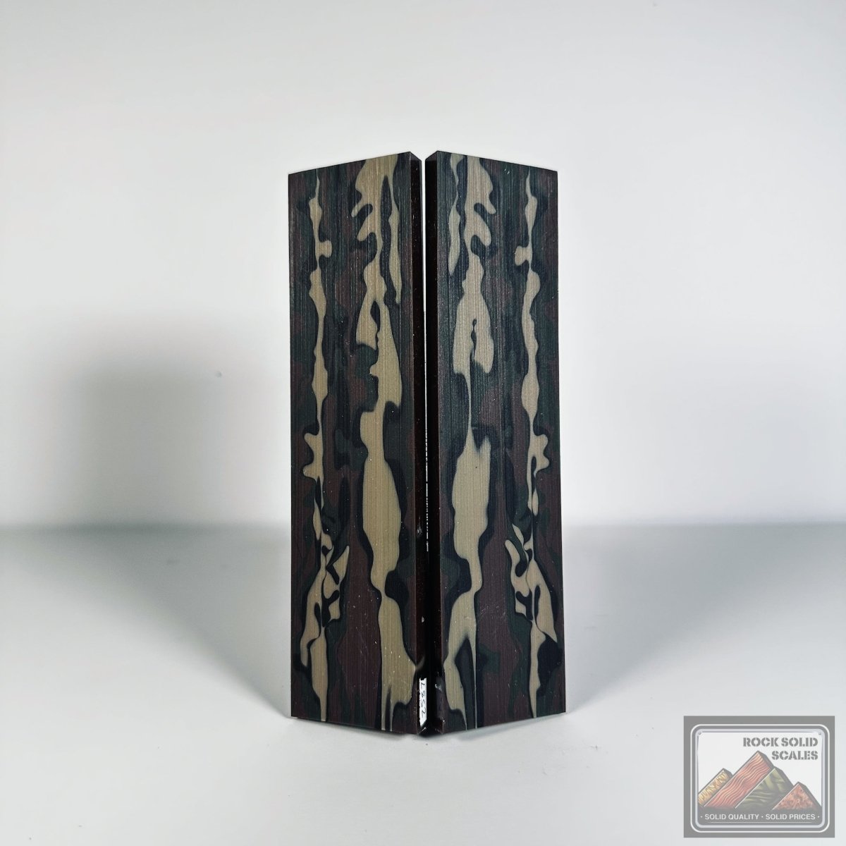 #2587 - Woodland Camo Acrylic - RockSolid Scales -