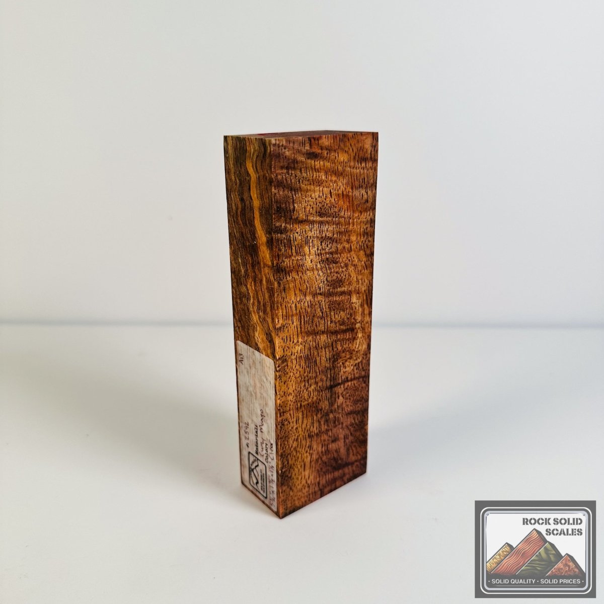 #2592 - Curly Mango Block - RockSolid Scales -