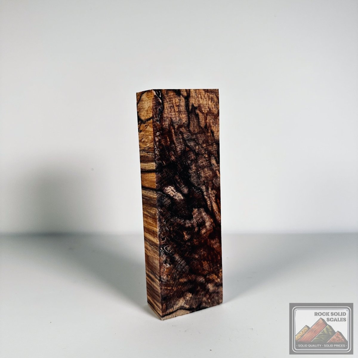 #2593 - Spalted Alder Block - RockSolid Scales -