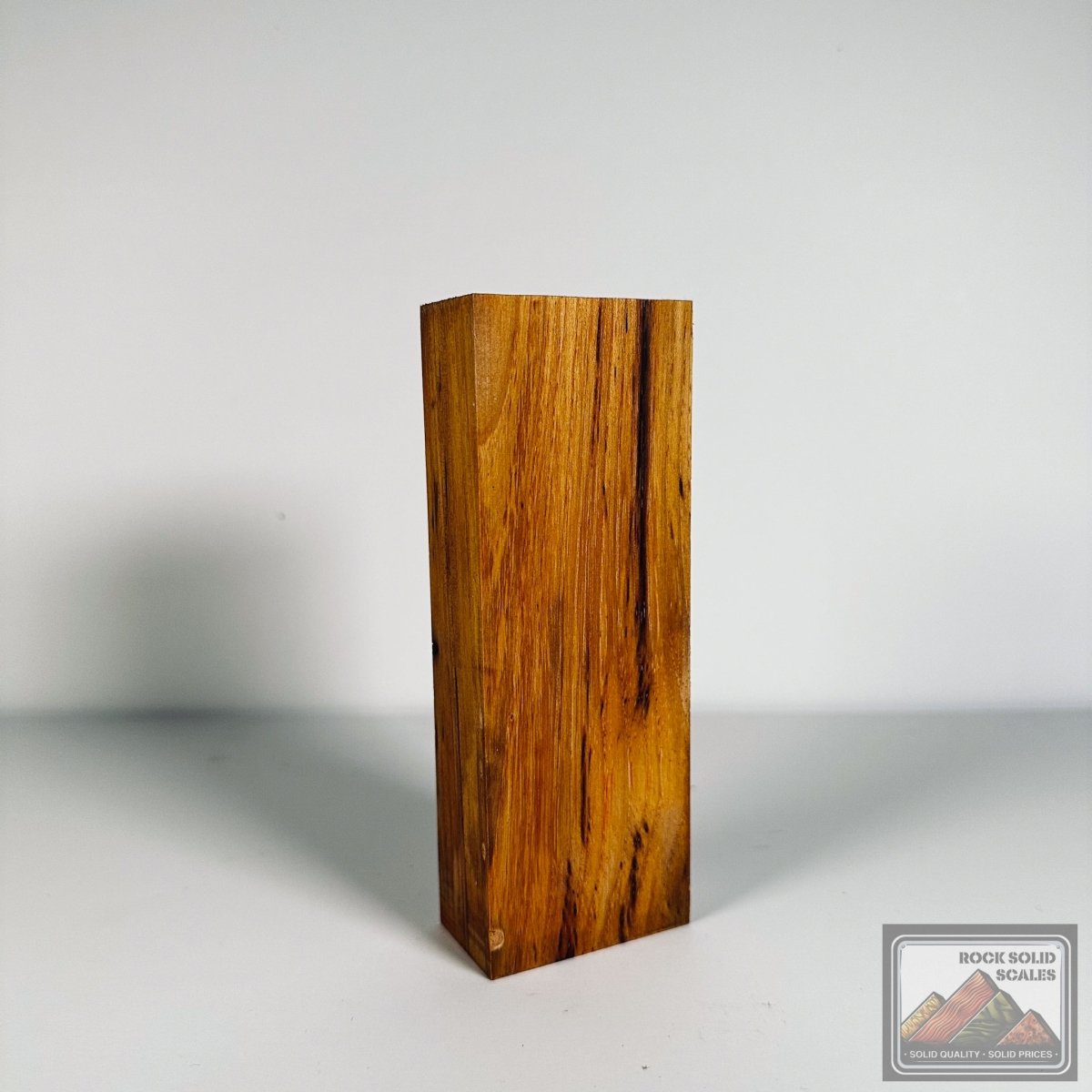 2595 - Sunset Spalted Pecan Block - RockSolid Scales -