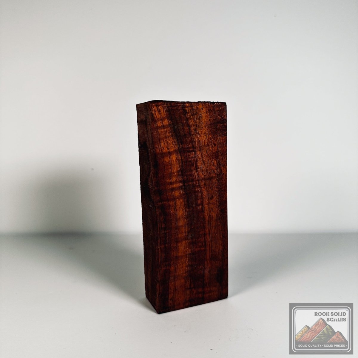 #2596 - Curly Koa Block - RockSolid Scales -