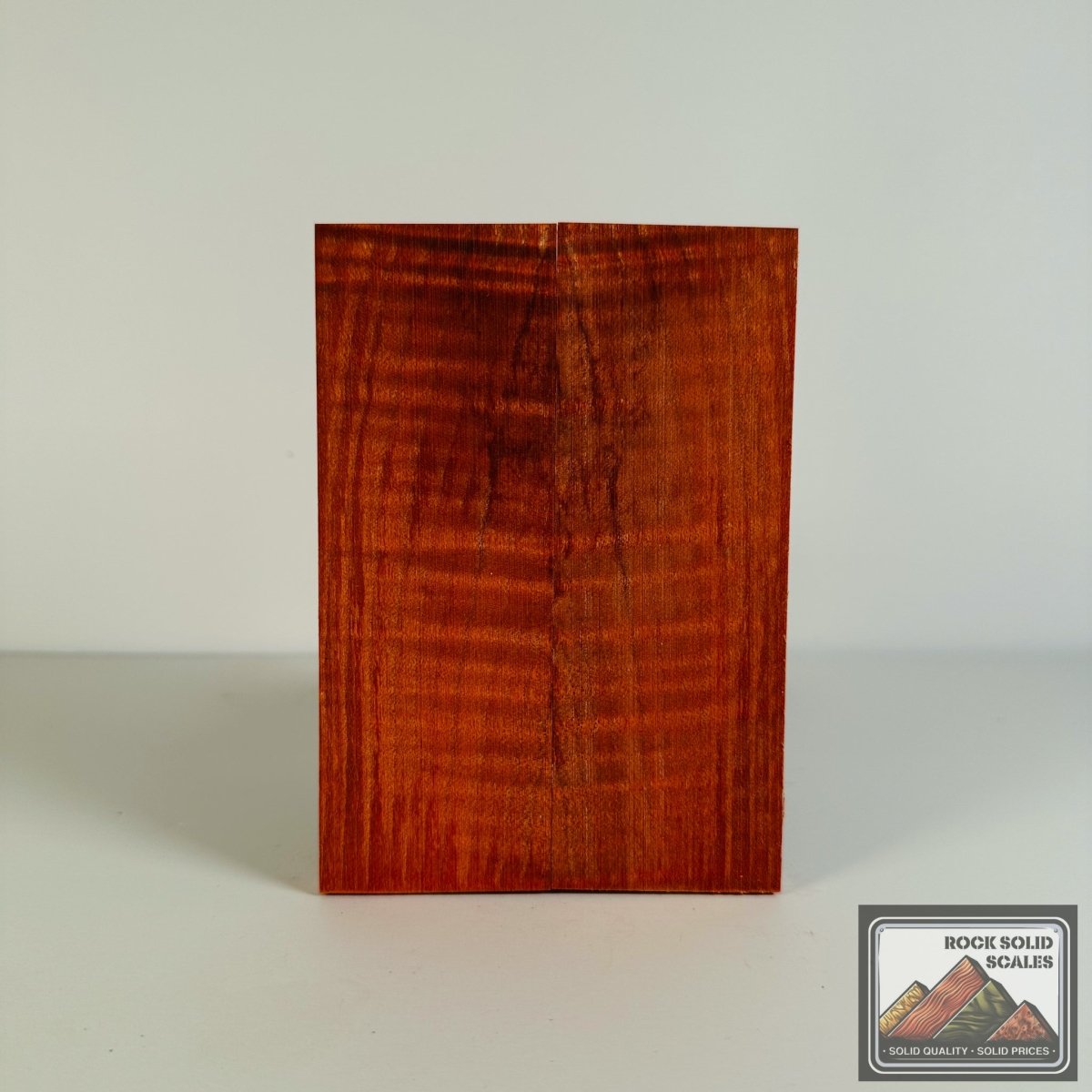 #2671 - Red-Orange Curly Maple - RockSolid Scales -