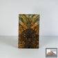 #2704 - Steel Blue and Yellow Black Ash Burl - RockSolid Scales -
