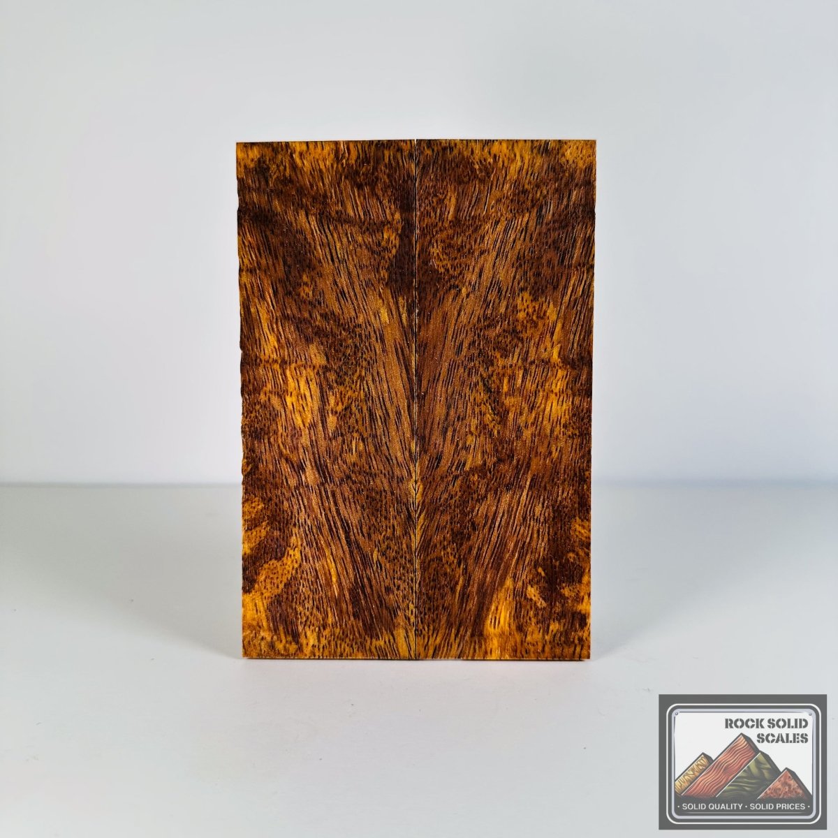 #2723 - Sunset and Grey Spalted Mango - RockSolid Scales -