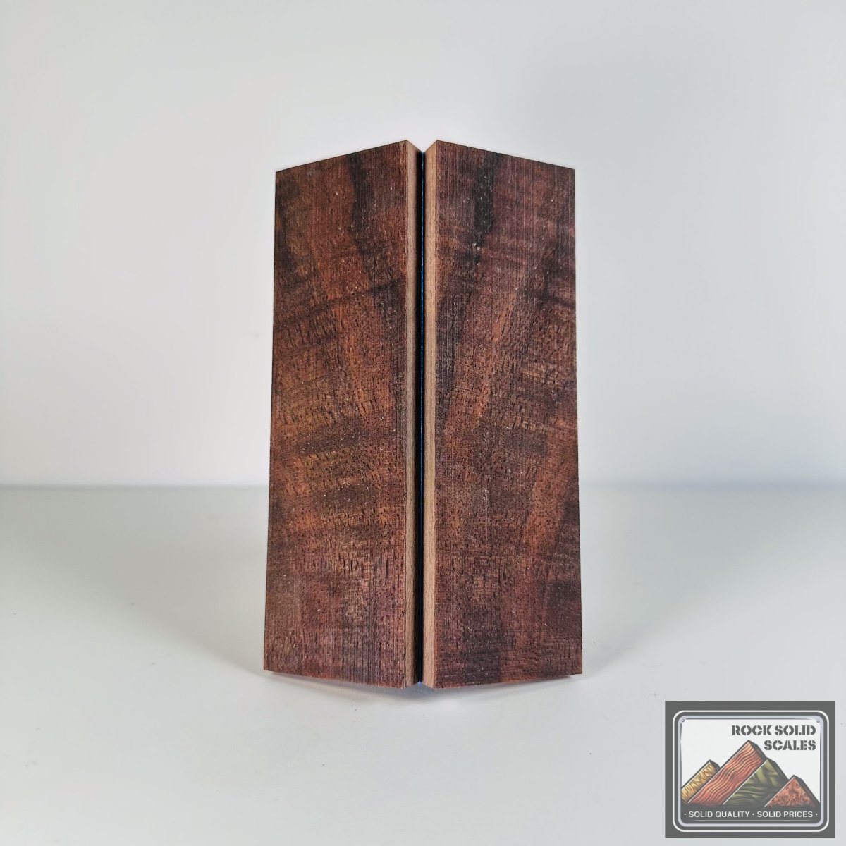 #2724 - Curly Claro Walnut - RockSolid Scales -