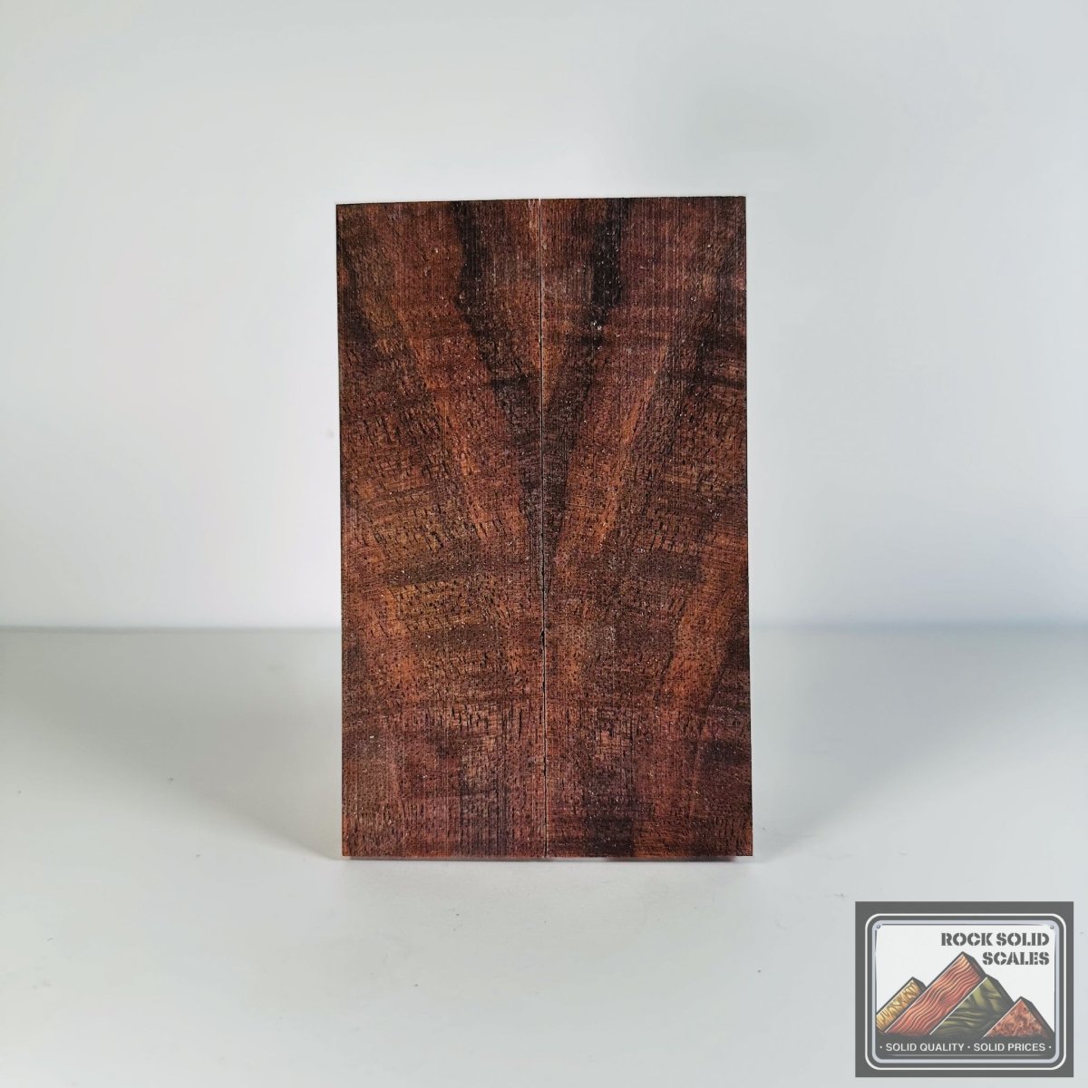 #2724 - Curly Claro Walnut - RockSolid Scales -
