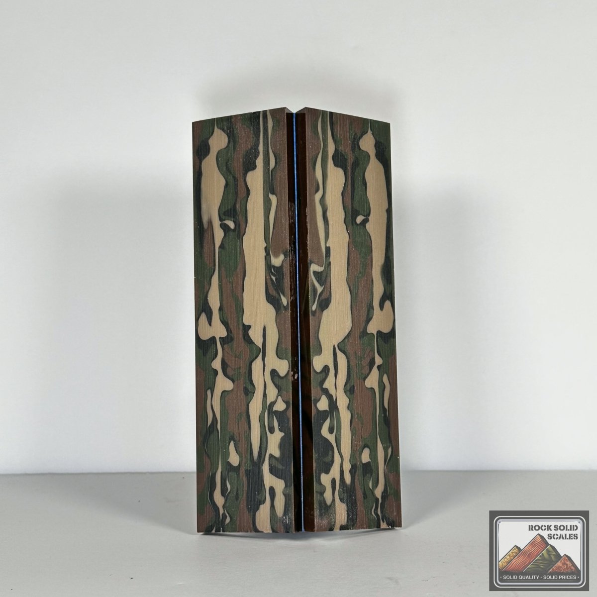 #2761 - Woodland Camo Acrylic - RockSolid Scales -