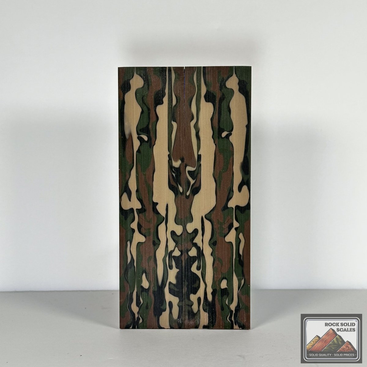 #2761 - Woodland Camo Acrylic - RockSolid Scales -