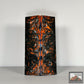 #2767 - Black/Orange/White Pearl Swirl Acrylic - RockSolid Scales -