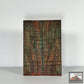 #2776 - Orange and Key Blue Curly Spalted Maple - RockSolid Scales -