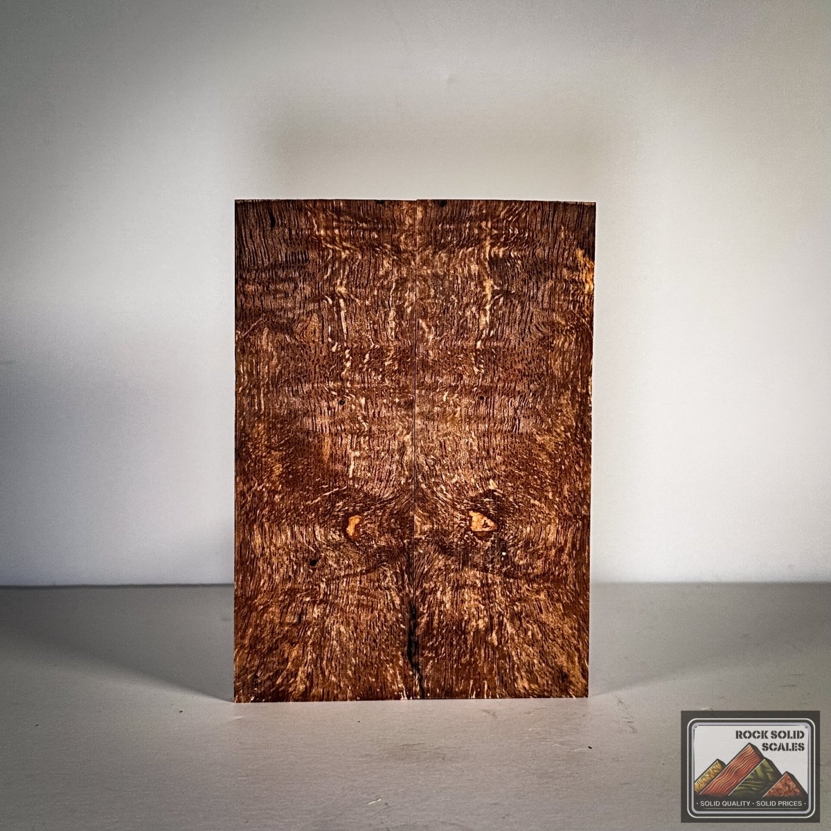 #2797 - Red Curly Maple Burl - RockSolid Scales -