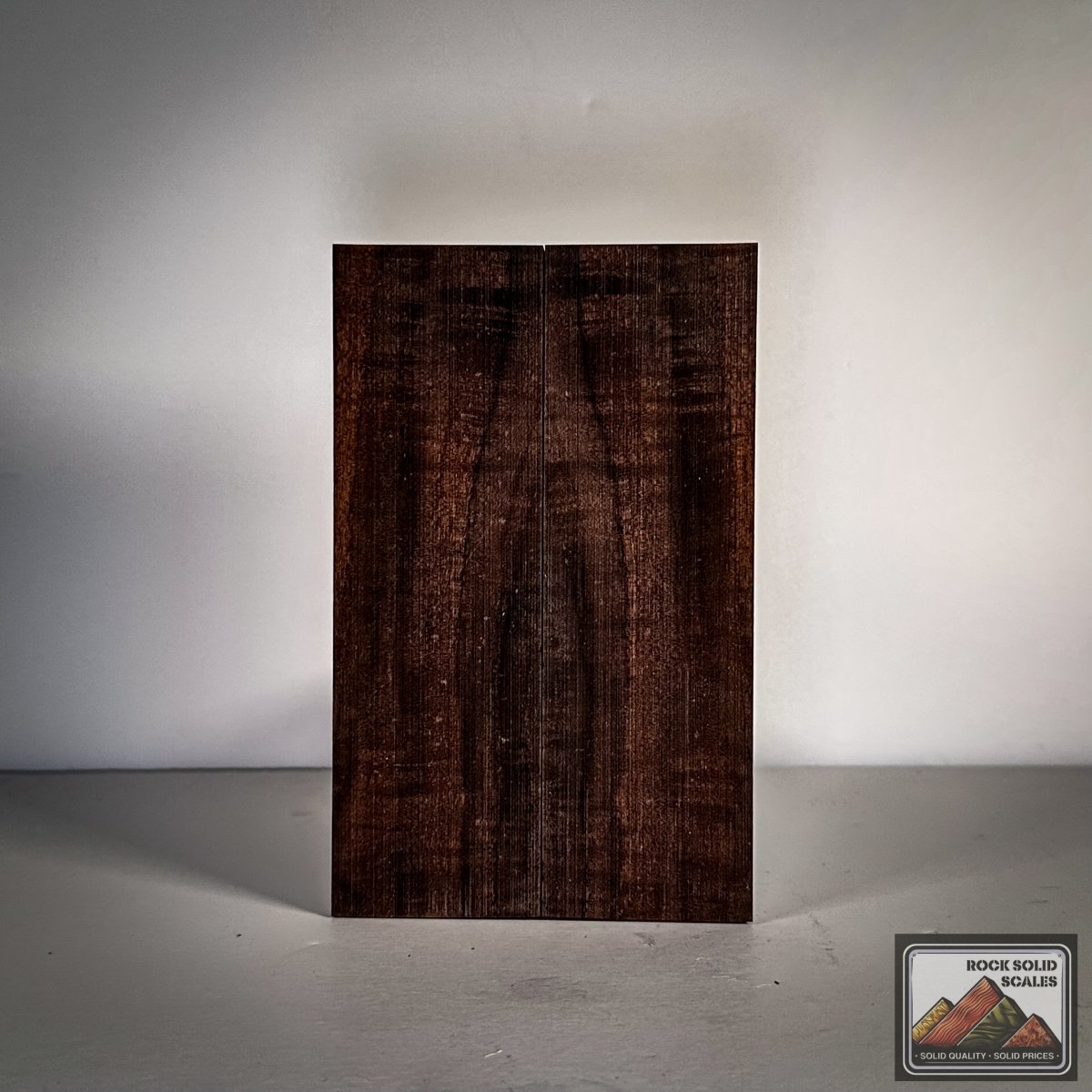 #2809 - Curly Claro Walnut - RockSolid Scales -