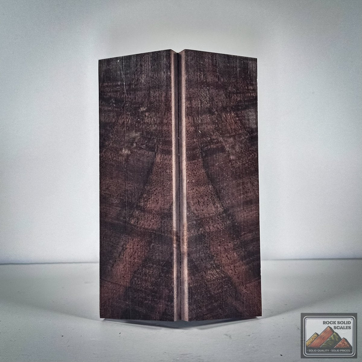 #2811 - Curly Claro Walnut - RockSolid Scales -