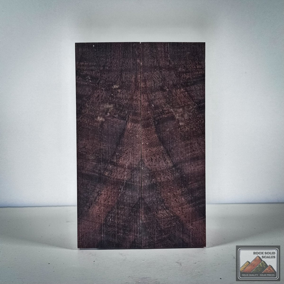 #2811 - Curly Claro Walnut - RockSolid Scales -