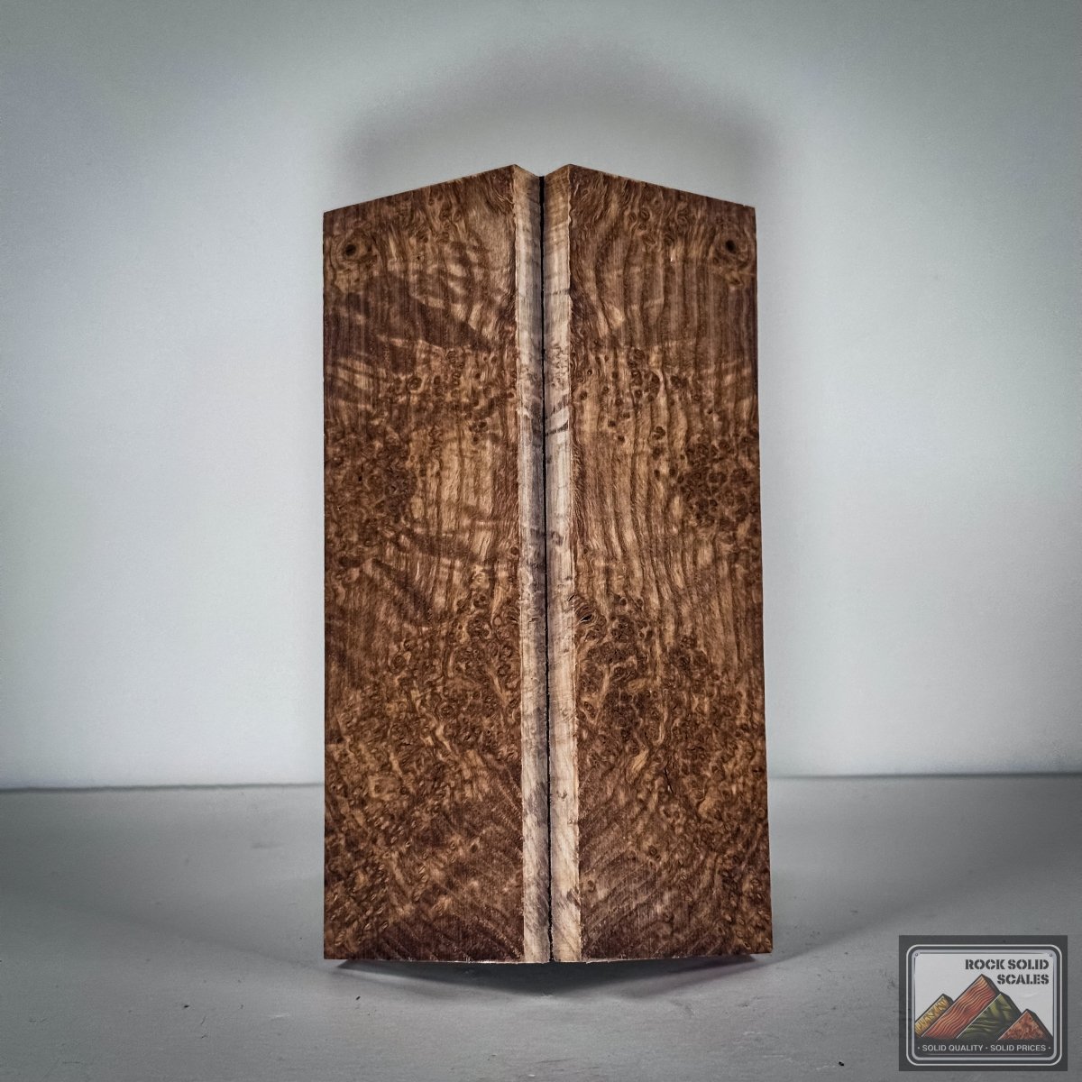 #2818 - Black Ash Burl - RockSolid Scales -