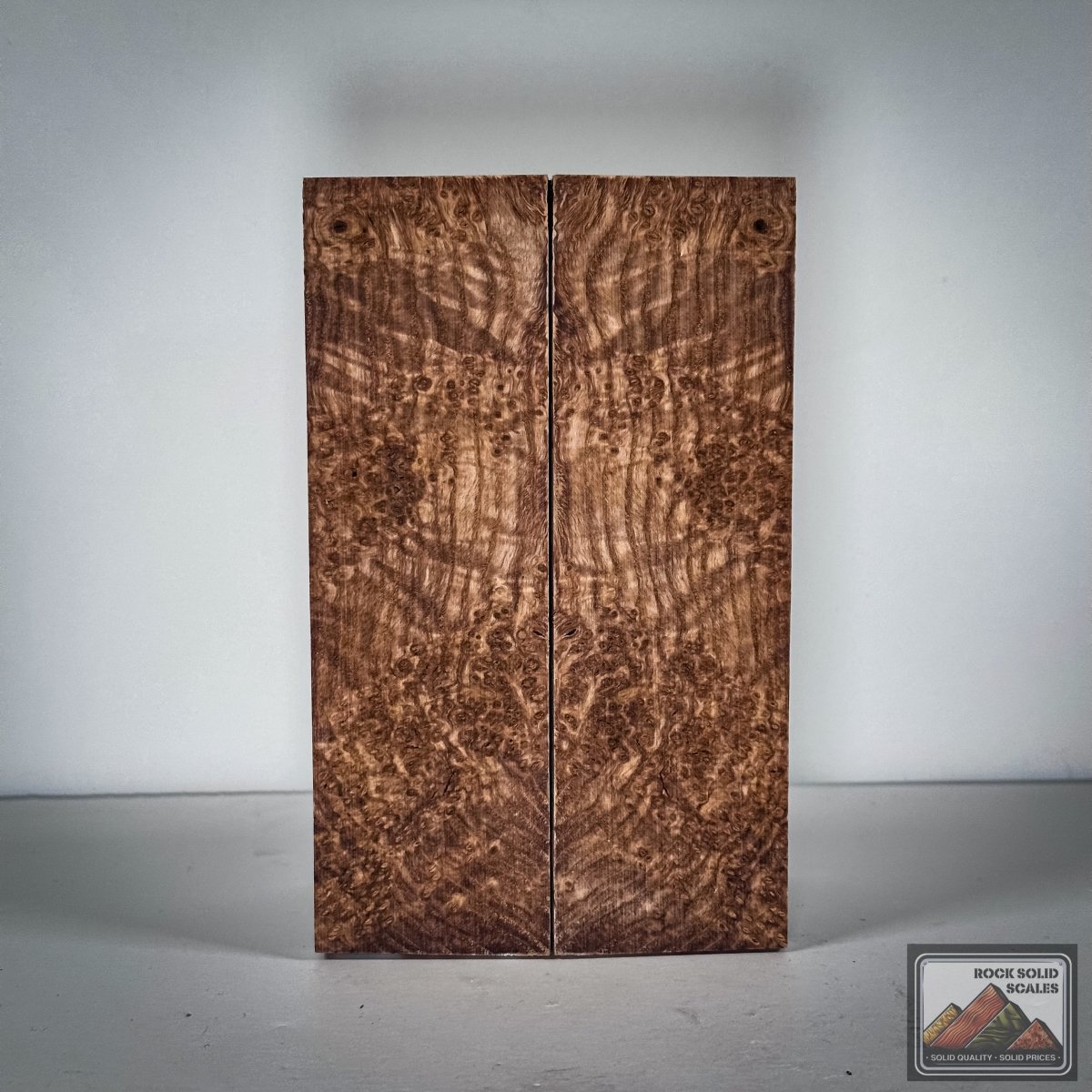 #2818 - Black Ash Burl - RockSolid Scales -