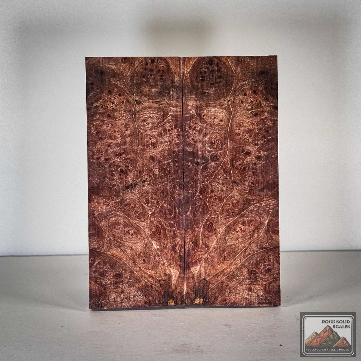 #2852 - PERFECT! Exhibition Maple Burl - RockSolid Scales -