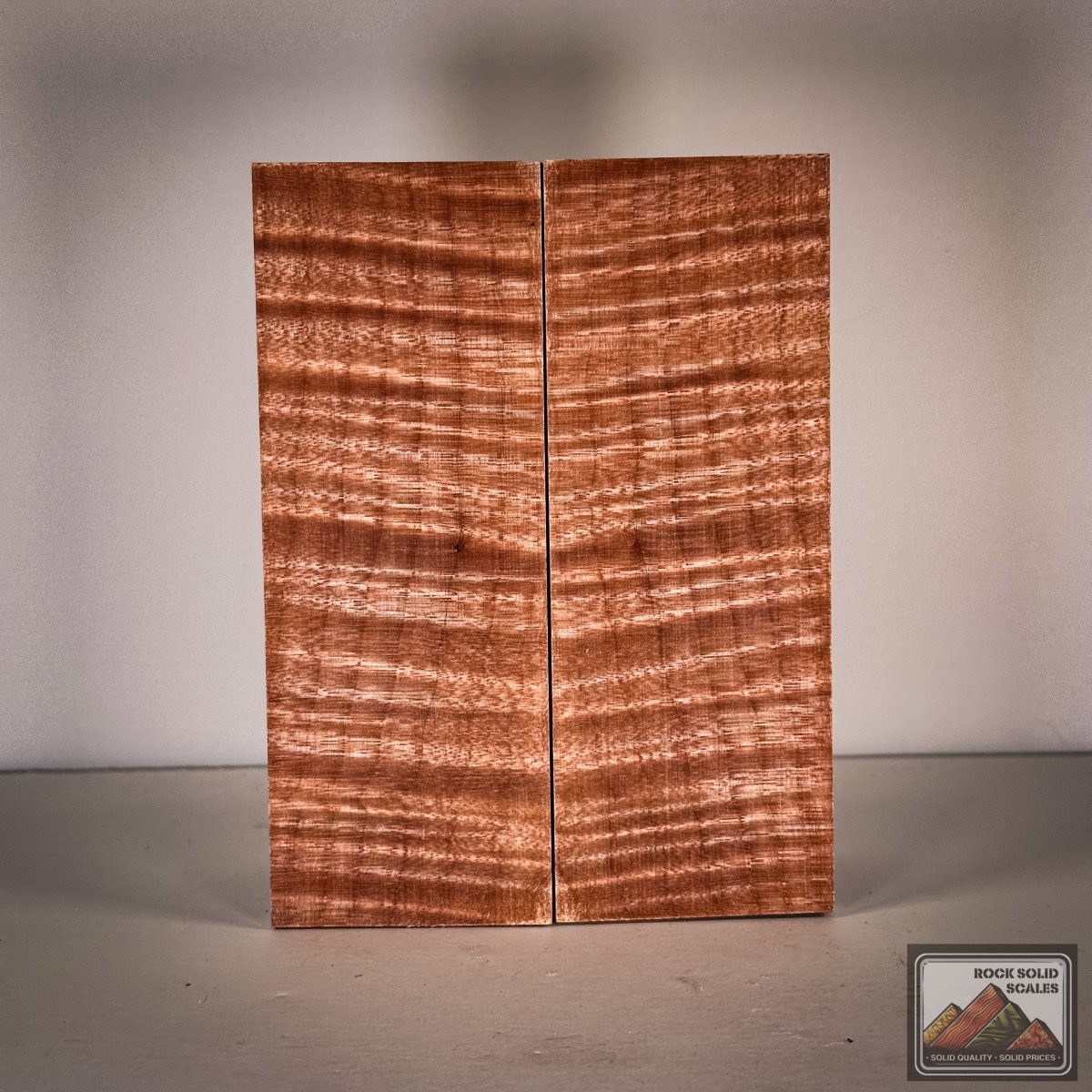 #2860 - STUNNING! Exhibition Grade Curly Maple - RockSolid Scales -