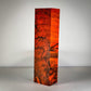 #3016 - Mandarin Orange Spalted Hackberry Block - RockSolid Scales -