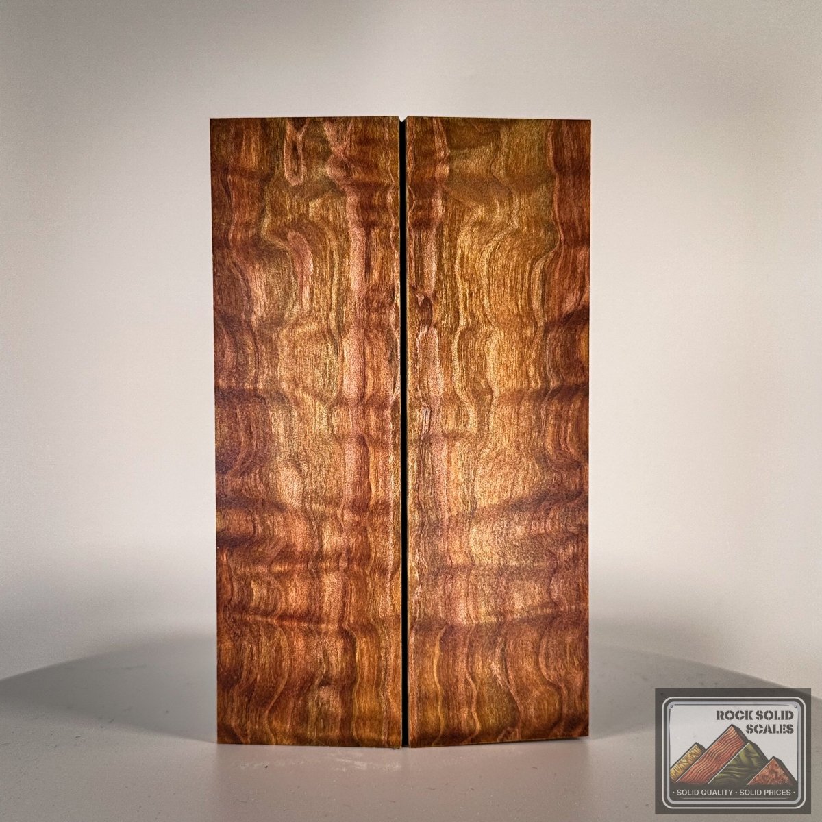 #3043 - Spring Green Quilted Maple - RockSolid Scales – Grip-Tec™