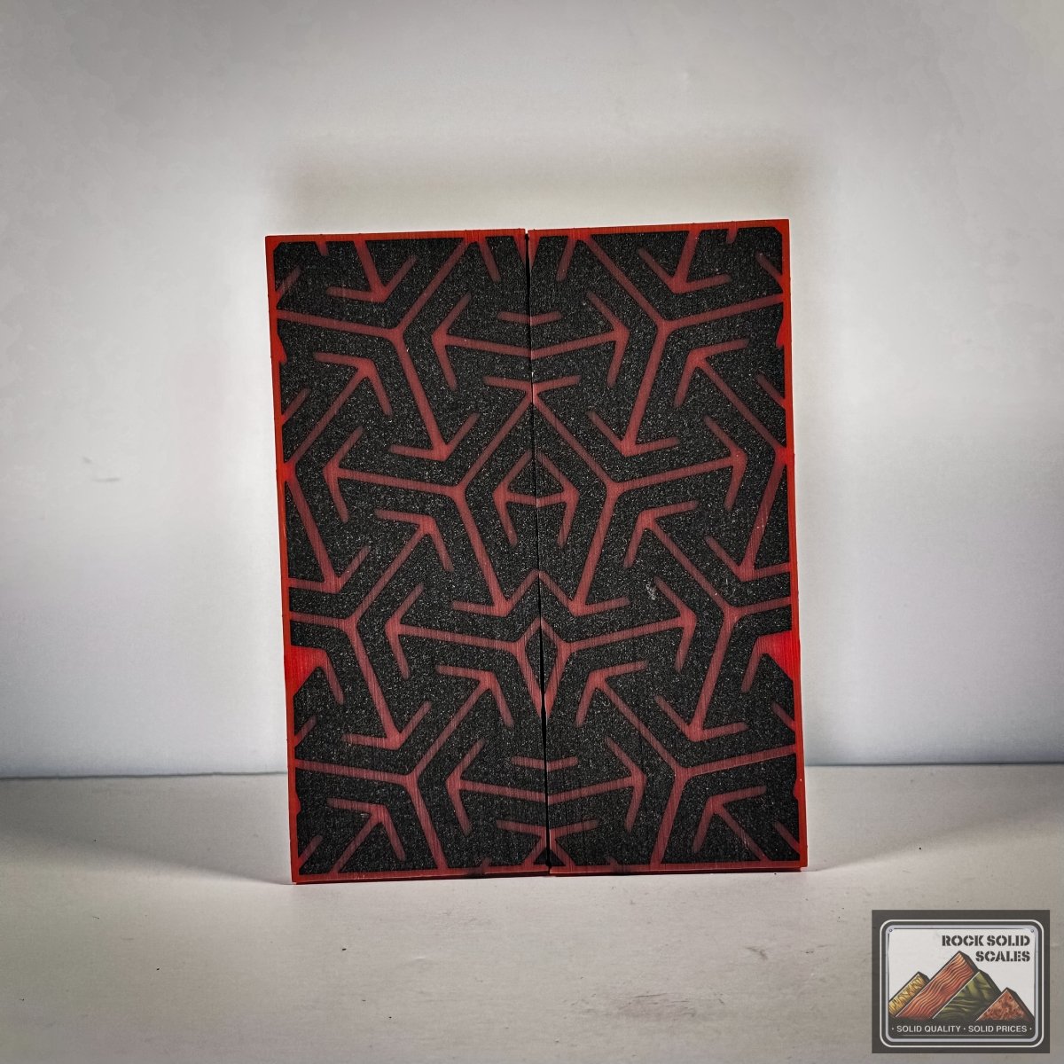 3D Arrows - Stainless and Red - RockSolid Scales -