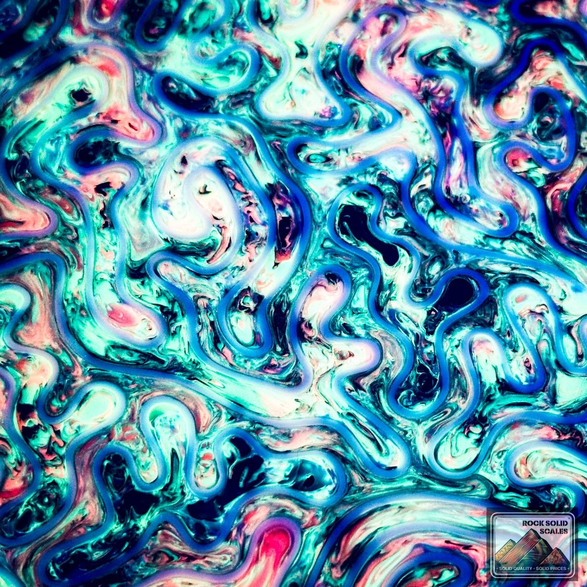 3D Coral Matrix - 8 Color Pour - RockSolid Scales -