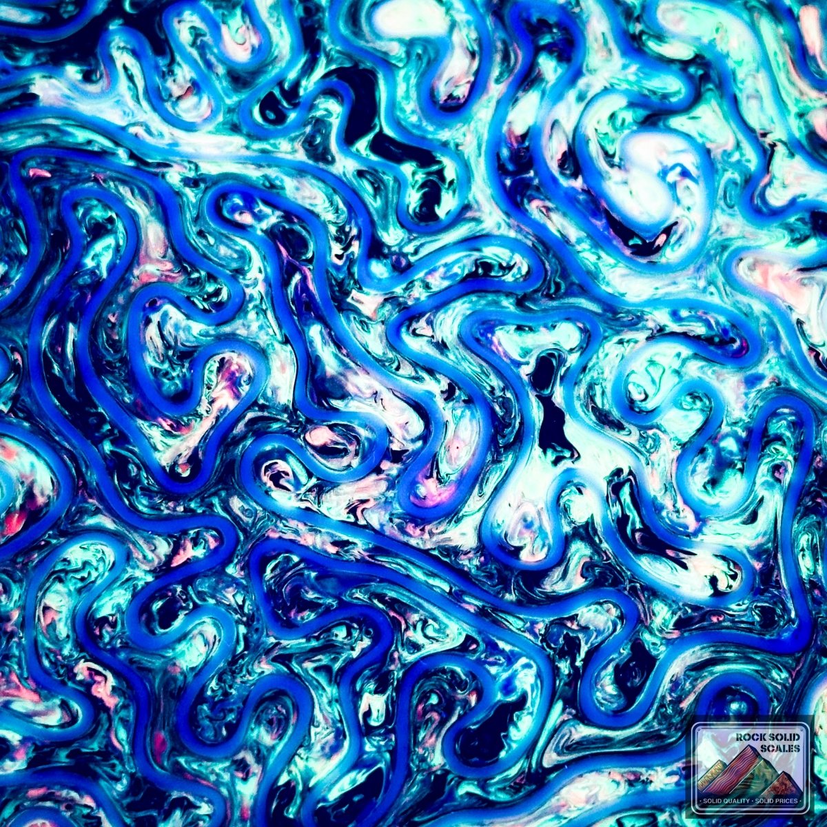 3D Coral Matrix - 8 Color Pour - RockSolid Scales -